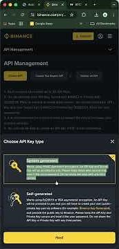 TradingBot - How to Create Binance API Key #algotrading #binance #cryptobot #tradingbot