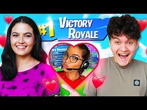 IF YOU WIN FORTNITE, I WILL DATE YOU! (NEW Girlfriend for Little Brother FaZe Jarvis)