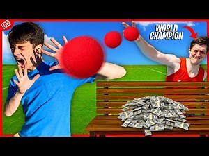 EXTREME DODGEBALL HIDE and SEEK for $10,000 vs WORLD CHAMPION!