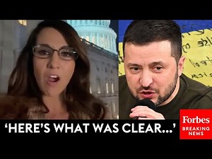 JUST IN: Lauren Boebert Responds To Zelensky's Address To Congress