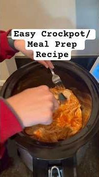 Easy Crockpot/ Meal Prep Recipe!