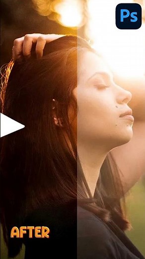 Magically Remove Sun Glare or Lens Flare in Photoshop! ✨ | psdguide