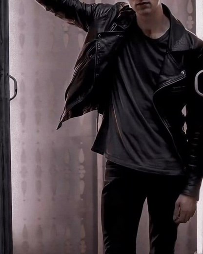 Fashion Contrast: Leather and Traditional Outfits