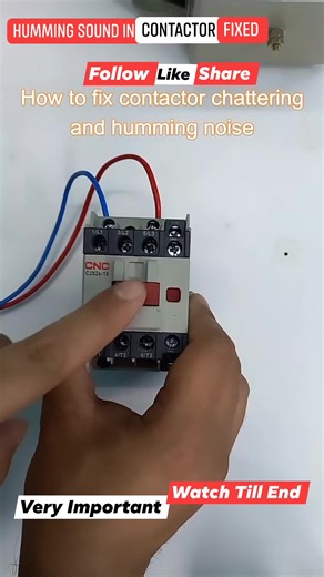7.1K views · 55 reactions | How to fix chattering and humming Sound in Contactor #electric #electrical #electronics #electricalwork #electricalengineering #electrician #electricianlife #electricianproblems #electricalservices #electricalengineer #electriciantools #electricalsafety #reels #electricalcontractor #electricalcontactor #electricalhacks #electricaltools #circuittraining #circuit #electricity #electricallife #light #lighting #circuitdesign | Impex Electric | Facebook