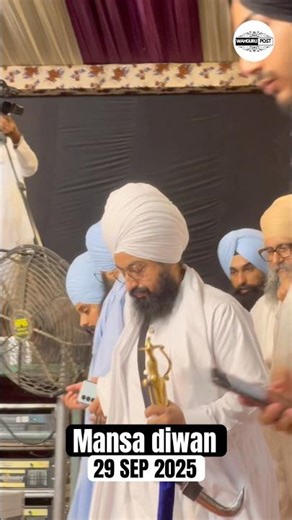 Mansa diwan dhadrianwale🌸 #bhairanjitsinghdhadrianwale #parmeshardwar #dhadrianwale #shorts