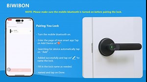 Smart Fingerprint Door Lock, Biometric, Black, 160 X 160 Effective Pixel, 12 Months Warranty