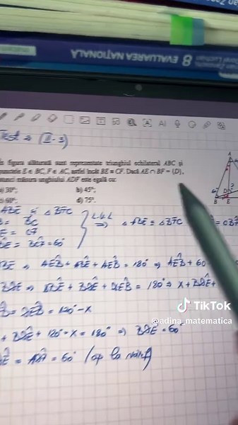 Exercitii de evaluare nationala pentru clasa a 8-a