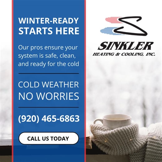 🌬️ Is your furnace ready for the cold months ahead? Our expert technicians at Sinkler Heating & Cooling provide comprehensive maintenance services to ensure your system operates at peak performance. Stay warm and cozy this winter by scheduling your appointment today! 🏠🔥 #HeatingService #FurnaceTuneUp | Sinkler Heating and Cooling