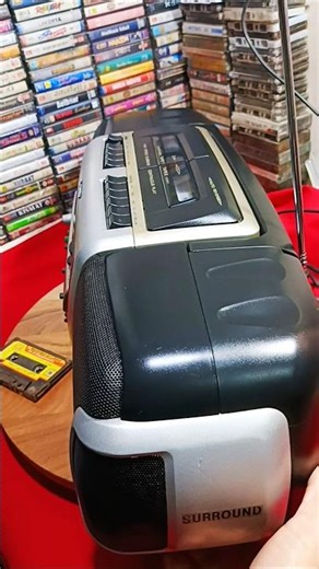 💯💝 SHARP A1 world famous model Wq-790DF stereo double cassette recorder FM Tuner#shortsviral #vin.