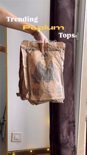 Dimplecheeks on Instagram: "Found the cutest peplum top dupes that are super flattering, comfy & literally half the price Perfect for brunch, office, or Insta-worthy pics For link share 🫶this reel with me you will get all the links in your dm with 20 seconds 💕 . . ♥️Make sure to "FOLLOW" then only you will get Direct LINKS 🔗 in your Dm With 20 sec🍓 Want the links? Follow and just comment "LINK" and I'll send them your way #myntrahaul #myntra #myntrashopping #tops #top #office #officewears #o