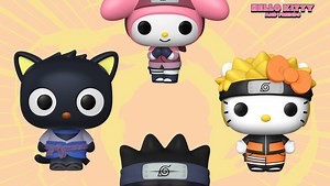 Naruto Shippuden Sanrio Funko Pops Turn Hello Kitty Into Naruto