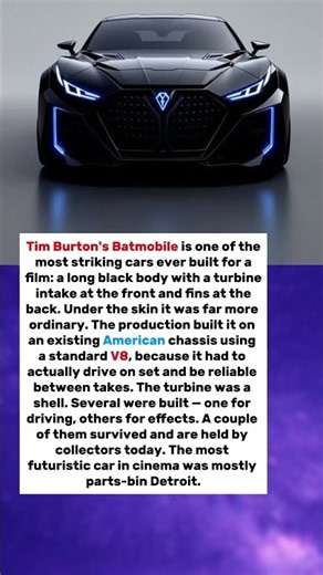 The 1989 Batmobile Looked Like a Jet — Underneath It Was Something Far More Ordinary