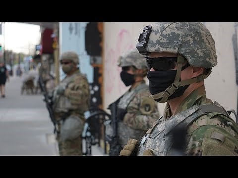 National Guard Humvee Targeted In Mpls, Shooting