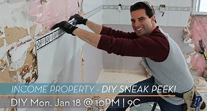 Barry and Jen kick off the sneak peak preview tonight at 10pm EST, 9 CST on DIY Network for Income Property with Scott McGillivray. Barry wants the income to send his kids to school and to marry Jen. If you had an income suite how would you use the cash? #incomeproperty. #incomepropertydesign. HGTV. Canadians will get their premiere on March 9. | Income Property