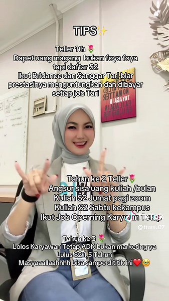 Inspirasi Usia 25: Sukses Kerja dan S2