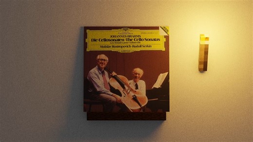 勃拉姆斯: E小调第1号大提琴奏鸣曲, Op. 38 — 罗斯特罗波维奇, 塞尔金