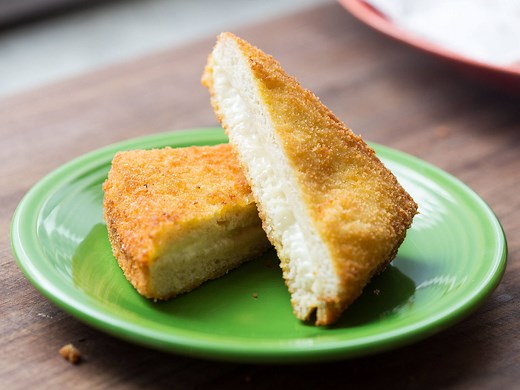 Mozzarella in Carozza (Italian-Style Fried Cheese Sandwiches)