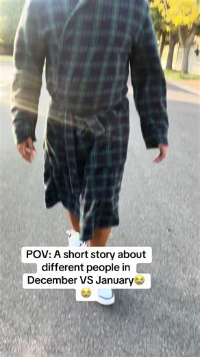 December vs January: A Relatable POV Story