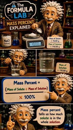 MASS PERCENT EXPLAINED✅ | THE FORMULA LAB | #masspercent