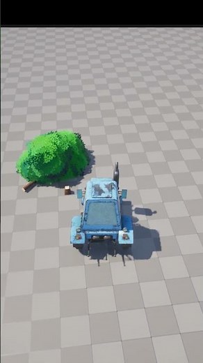 Cut the tree and drag it #indie #game #logging #farming