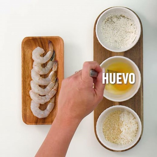 Camarones con Coco - Freidoras de Aire Oster®