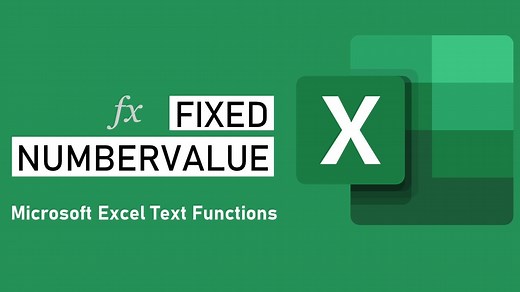 In this video, I have explained in detail about Excel Text group function #NUMBERVALUE and #FIXED function. | Excel Universe