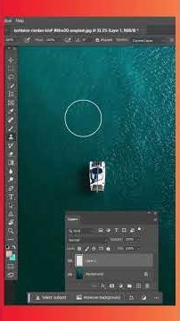 Sample All Layers Clone Stamp Tool | Photoshop Tutorial in Hindi and Urdu #shorts
