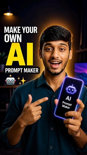 Make your own AI Prompt Maker 🤖✨