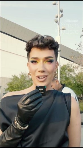 James Charles' Advice to Women | Billboard Women in Music 2025 #Shorts