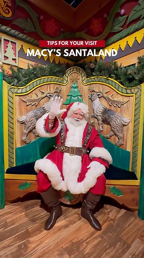 The Most Magical Santa Experience in NYC 🎄❤️ Santaland at Macy’s Herald Square opens next week, and reservations open TOMORROW November 24th. Here’s everything you need to know. Visiting Macy’s Santaland is so much more than just a visit with the big guy in red! Each visit Includes the magical North Pole walk-through experience with a “train” ride, festive holiday scenes, animal animatronics, amazing train displays, elves and Mrs Claus character greetings, and so much more. You’ll need to book