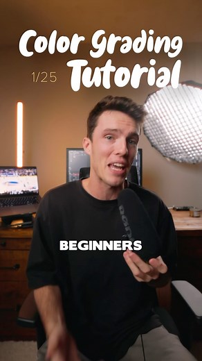 Adam Wienckowski on Instagram: "🎄 25 DAYS OF VIDEO TIPS 🎁 How to Color Grade in Davinci Resolve I am far from a pro colorist, but this was a simple way for past me to understand the basics of color grading! If you are looking for more color grading knowledge, I highly recommend Casey Faris, Darren Mostyn, LearnColorGrading, etc… (on YT)"