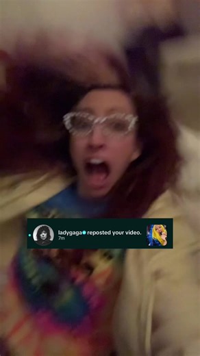 WAIT WHATTTT!! Mother reposted my video!!🙈🥰 #ladygaga #runway #littlemonster #littlemonsters #devilwearsprada