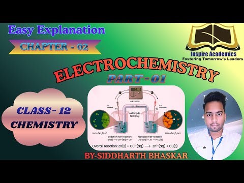 🔋 Electrochemistry | Part-01 | Class-12 Chemistry | Inspire Academics