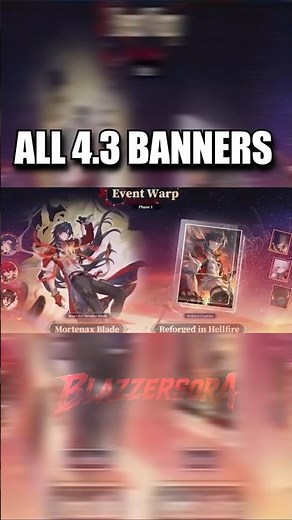ALL BANNERS FOR Honkai: Star Rail 4.3 #Shorts #honkaistarrail