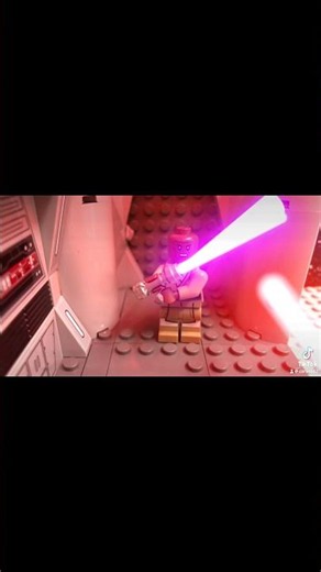 Lego Mace Windu #lego #starwars #lightsaber #animation #minifigures