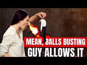 MEAN Balls BUSTING woman "INSULTS" her man and HE ALLOWS it. SIMP GUY