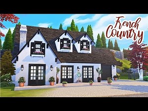 Building A Real French Home || The Sims 4: Speed Build