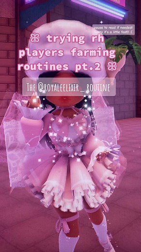 This routine is amazing! All creds go to @/royaleelixir_ 🌸 this is a fun series! Thank you guys for the support! 💖 pause to read if needed! #royalehigh #royalehighroblox #viral #fypシ #fypシ゚viral #royalehighvideos #fyp #roblox