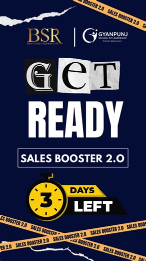 ⏳ 𝐎𝐧𝐥𝐲 𝟑 𝐝𝐚𝐲𝐬 𝐭𝐨 𝐠𝐨! Don’t miss this opportunity to upgrade your mindset, elevate your sales journey, and gain powerful insights from top industry leaders 📅 30th January 2026 ⏰ 10:00 AM – 5:00 PM 📍 German Homes Hotel, Bhaktapur Led by Dr. Bhupendra Singh Rathore (BSR) Limited seats available! Register now & be part of this grand experience: Via Khalti by IME App: https://khalti.com/go/?t=sub-events&idx=ET2595B3FWN2 Official landing page: https://it-gyanpunj.systeme.io/bsr #BSR #gy