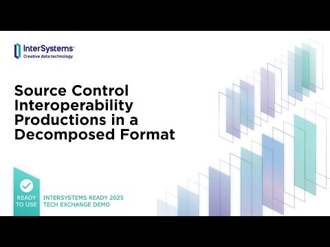 Source ControlInteroperability Productions in a Decomposed Format