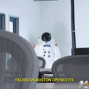 Facebook Boston just opened a new, bigger office in Kendall Square. Take a look inside https://cbsloc.al/2FjCo6J | WBZ / CBS News Boston