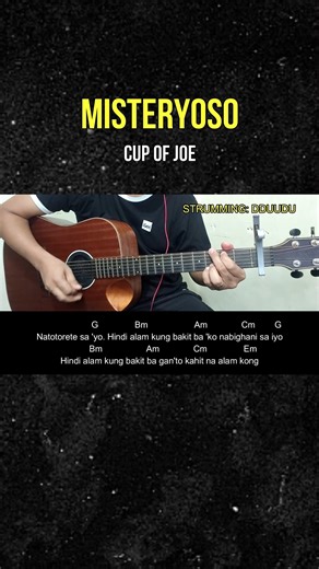 Misteryoso - Cup Of Joe | Guitar Tutorial | Boss Biong