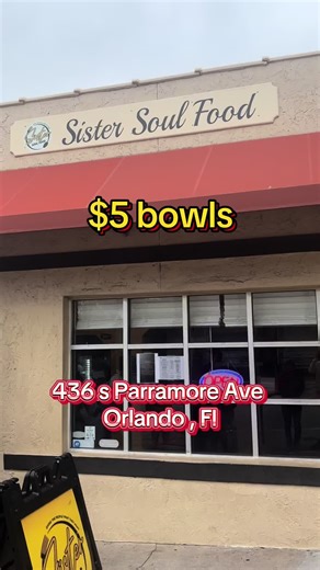 Sister Soul Food in Orlando: Affordable $5 Bowls