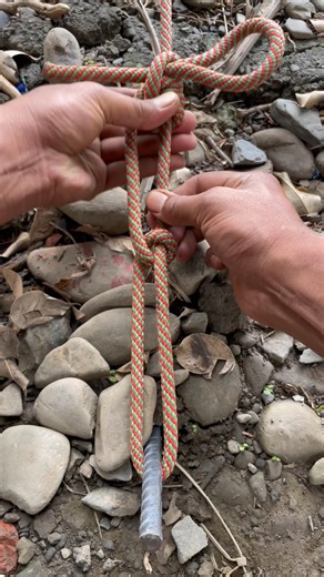 Outdoor Camping Knot with adjustable skills #camping #diy #shorts