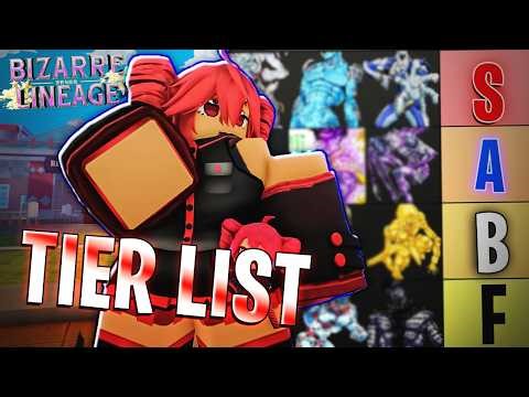 THE BEST Bizarre Lineage PVP Tier List..
