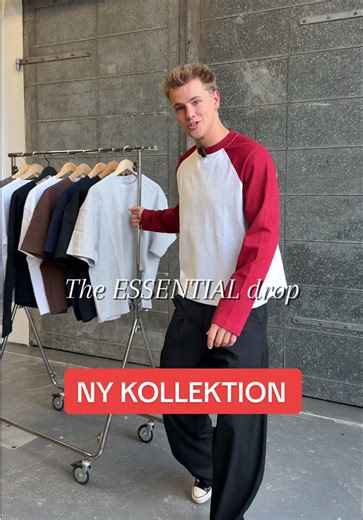 The Essential Drop - 17. Marts - Raglan longsleeves - Heavy T-Shirts - 320gsm - Blank og med print Skriv dig op via link i bio⏳