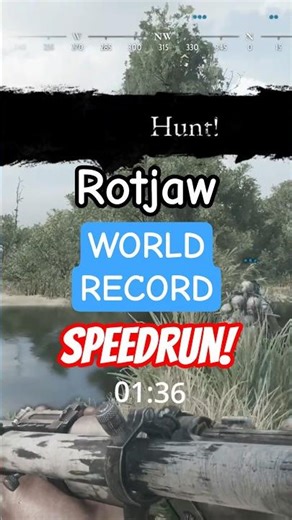 Hunt: Showdown 1896 Rotjaw WR Speedrun 01:36