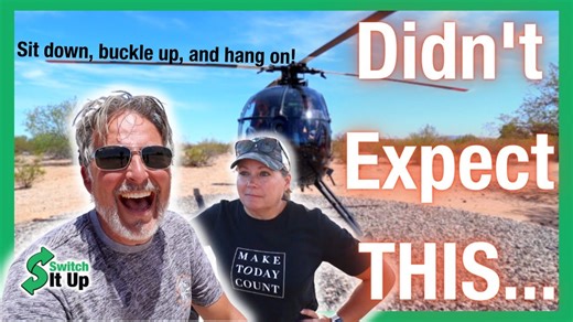 Abandoned Arizona cabin helicopter tour: Exploring hidden desert ruins