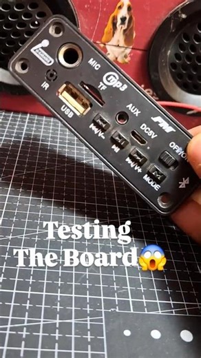100 MP3 Board Testing😱USB + AUX + TF 100 MP3 Board TestingWorking #tending #shorts #audio #amplifier