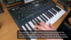 2.9K views | The addition of the filter section on opsix expands the sonic possibilities way beyond traditional FM, with eleven types including models from our classic MS20 and Polysix synthesizers. | Korg UK & Ireland | Facebook